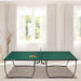 9FT Folding Table Tennis Table with 8 Wheels - Little and Giant Explorers SPORTNOW