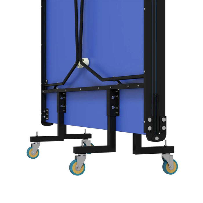 9FT Professional Table Tennis Table Blue | Split Table Functionality for Gaming Entertainment - Little and Giant Explorers SPORTNOW