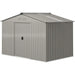 9x6ft Metal Garden Storage Shed – Galvanised Steel | Foundation Kit Included OUTSUNNY - Little and Giant Explorers Outsunny