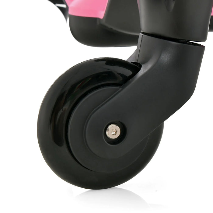 6V Kids Electric Drift Car – Pink | 360° Spin - Adjustable Seat COSTWAY