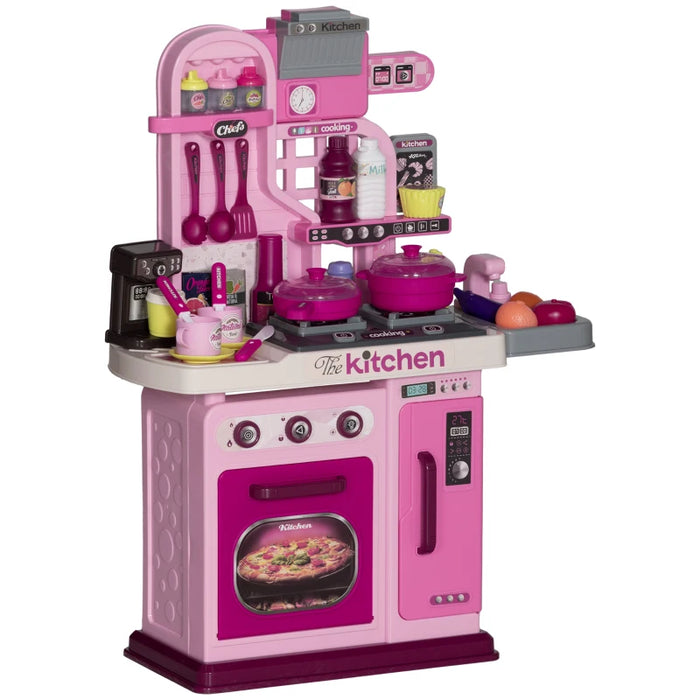 Kids Toy Kitchen with 33 Accessories