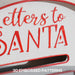 A5 Christmas Letter Post-Box - Little and Giant Explorers HOMCOM