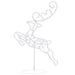 Acrylic Christmas Flying Reindeer and Sleigh - Cold White | 72 LED Lights VIDAXL - Little and Giant Explorers vidaXL