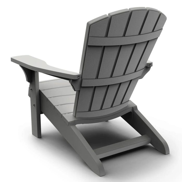 Adirondack Chair 'Troy' in Grey - Little and Giant Explorers Keter