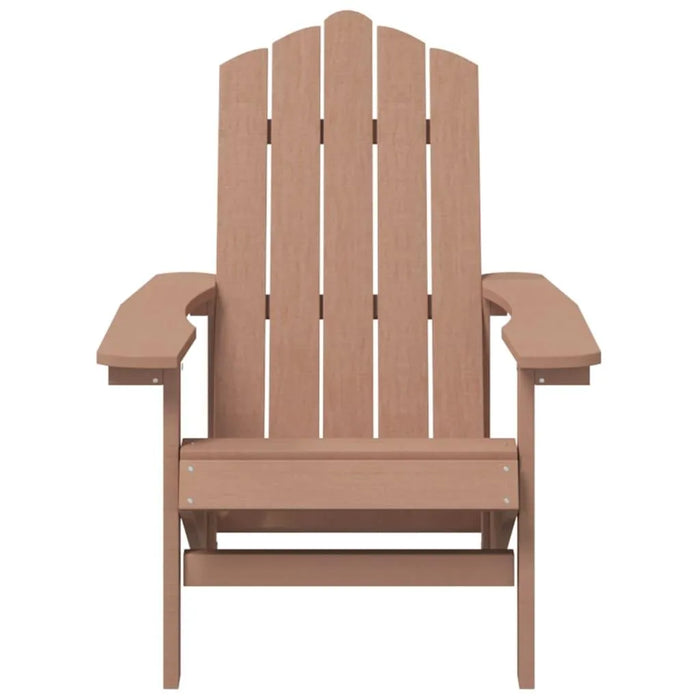 Adirondack Garden Chair in Brown - Little and Giant Explorers vidaXL