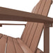 Adirondack Garden Chair in Brown - Little and Giant Explorers vidaXL