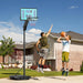 Basketball Hoop Stand 146-236cm | Adjustable Height with Safety Latch - Little and Giant Explorers SPORTNOW