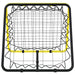 Football Rebounder - Double Side - Adjustable in Yellow and Black - Little and Giant Explorers vidaXL