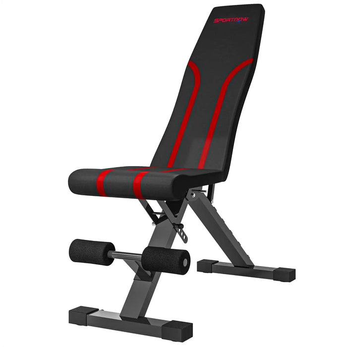Adjustable Folding Weight Bench | 6-Level Backrest and 4-Level Seat - 250kg Capacity SPORTNOW - Little and Giant Explorers SPORTNOW