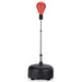 Adjustable Freestanding Punching Ball with Stand - 55"–62.5" | 4-Level Adjustable Height COSTWAY - Little and Giant Explorers Costway