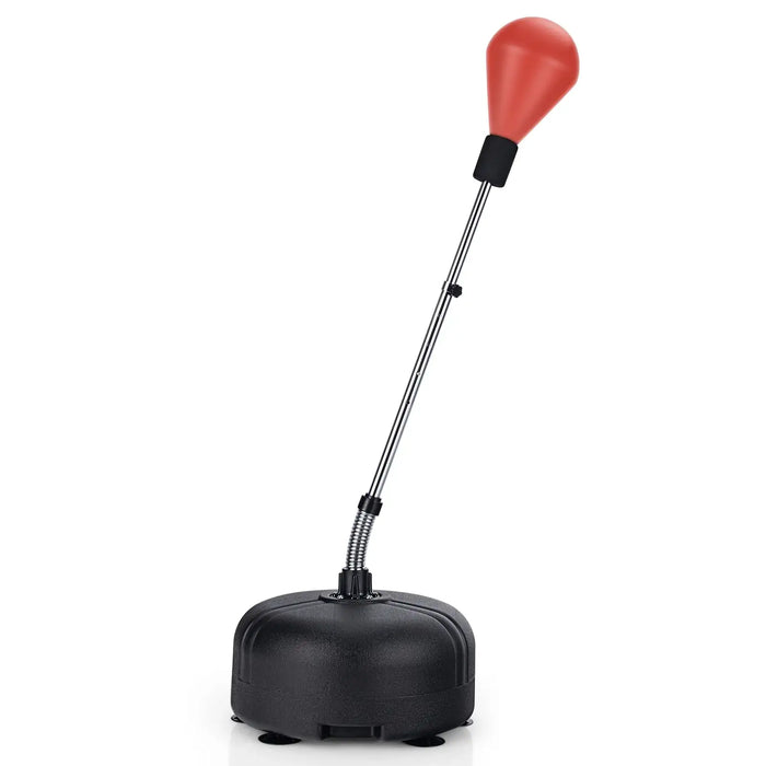 Adjustable Freestanding Punching Ball with Stand - 55"–62.5" | 4-Level Adjustable Height COSTWAY - Little and Giant Explorers Costway