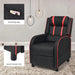 Adjustable Gaming Chair with Recliner and Footrest | Red - Little and Giant Explorers Costway