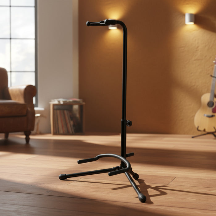 Foldable Adjustable Single Guitar Stand - Little and Giant Explorers vidaXL