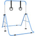 Adjustable Kids Gymnastics Bar with Non Slip Mats in Blue - Little and Giant Explorers HOMCOM