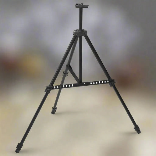 Adjustable Metal Display Easel in Black - Little and Giant Explorers vidaXL