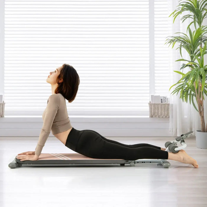 Adjustable Sit-Up Bench – Pink | Multifunctional Training Platform with 3-Angle Adjustment COSTWAY - Little and Giant Explorers Costway