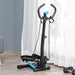 Adjustable Twist Stepper Fitness Step Machine with LCD Screen - Little and Giant Explorers HOMCOM