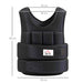 10kg Weighted Adjustable Running Vest with 38 Weight Bags - Little and Giant Explorers HOMCOM