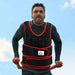 Adjustable Weighted Vest – 20kg Max - Red | 38 Removable Weight Bags HOMCOM - Little and Giant Explorers HOMCOM
