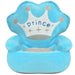 Prince Plush Children's Chair in Blue - Little and Giant Explorers vidaXL