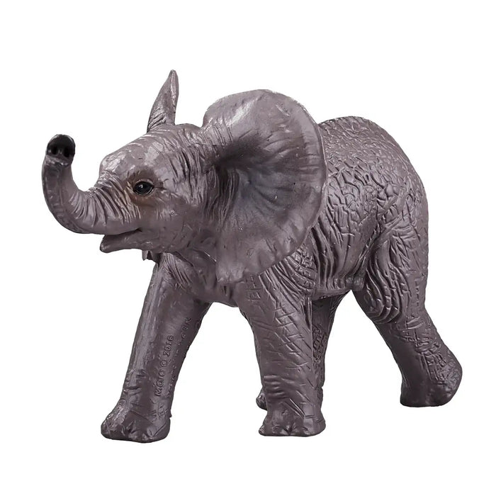 African Elephant Calf Toy - Realistic Wildlife Figurine | Educational Wildlife Model MOJO FUN - Little and Giant Explorers Mojo Fun