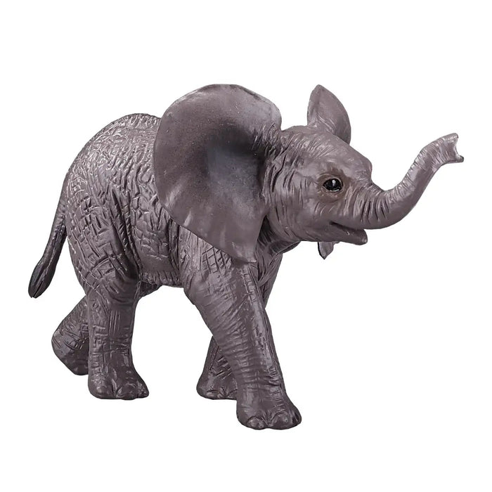 African Elephant Calf Toy - Realistic Wildlife Figurine | Educational Wildlife Model MOJO FUN - Little and Giant Explorers Mojo Fun