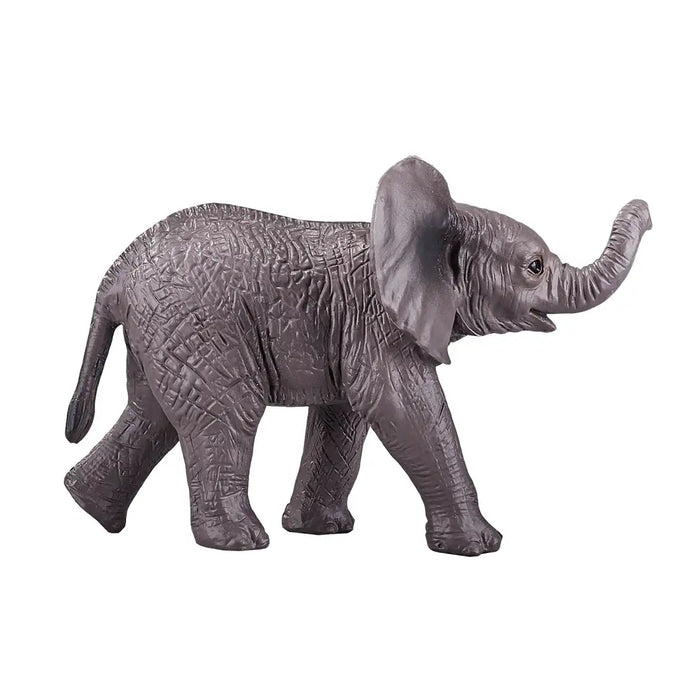 African Elephant Calf Toy - Realistic Wildlife Figurine | Educational Wildlife Model MOJO FUN - Little and Giant Explorers Mojo Fun