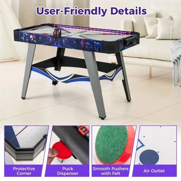 Air Hockey Game Table - Little and Giant Explorers Costway