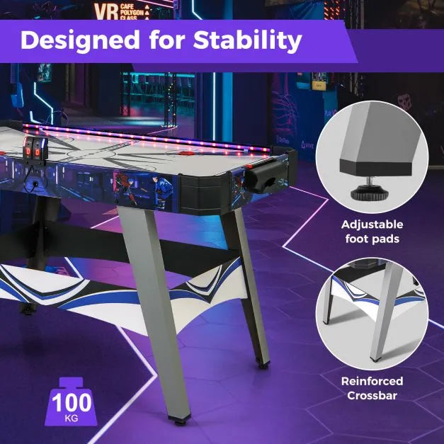 Air Hockey Game Table - Little and Giant Explorers Costway