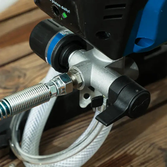 Airless Paint Sprayer – Dark Blue Electric Spray Gun | Adjustable Pressure and Accessories HOMCOM - Little and Giant Explorers HOMCOM