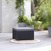 Allibert Outdoor Ottoman 'California' in Grey - Little and Giant Explorers Keter