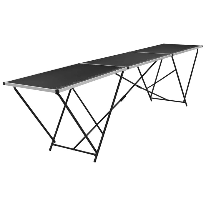 Aluminium Folding Pasting Table (300 x 60 x 78cm) - Little and Giant Explorers vidaXL