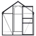 Aluminium Greenhouse in Anthracite 3.61m² - Little and Giant Explorers vidaXL