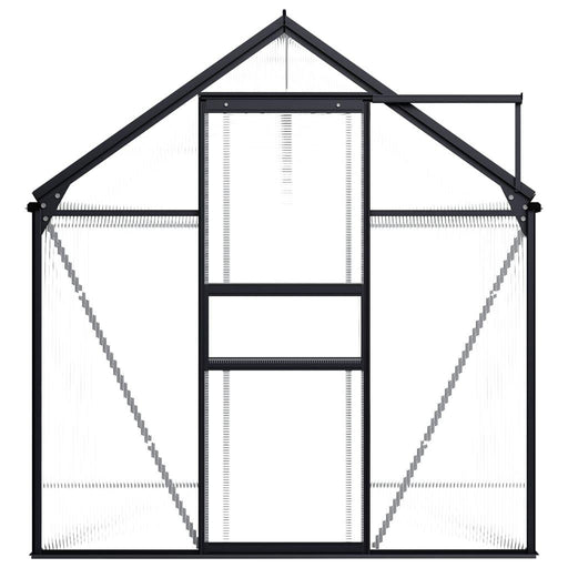 Aluminium Greenhouse in Anthracite 4.75m² - Little and Giant Explorers vidaXL