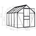 Aluminium Greenhouse in Anthracite 4.75m² - Little and Giant Explorers vidaXL