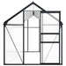 Aluminium Greenhouse in Anthracite 9.31m² - Little and Giant Explorers vidaXL