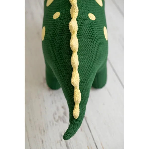 Amigurumis MAXI Green Dinosaur - Little and Giant Explorers Crochetts