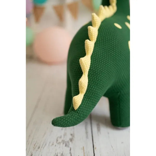 Amigurumis MAXI Green Dinosaur - Little and Giant Explorers Crochetts