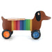 Andy Westface Dog Ride-On | Dachshund Design with Rainbow Stripes - Little and Giant Explorers Vilac