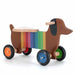 Andy Westface Dog Ride-On | Dachshund Design with Rainbow Stripes - Little and Giant Explorers Vilac