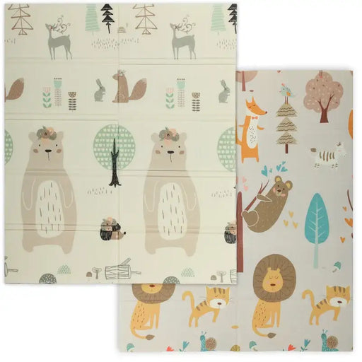 Animal Baby Play Mat – Reversible Design | Foldable 2.57㎡ Coverage AIYAPLAY - Little and Giant Explorers AIYAPLAY