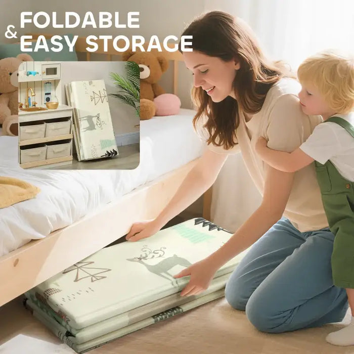 Animal Baby Play Mat – Reversible Design | Foldable 2.57㎡ Coverage AIYAPLAY - Little and Giant Explorers AIYAPLAY