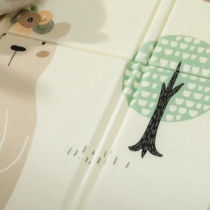 Animal Baby Play Mat – Reversible Jungle and Safari Design | Foldable 3.45㎡ Coverage AIYAPLAY - Little and Giant Explorers AIYAPLAY