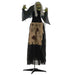 Animated Halloween Decoration – 160cm Hunchback Witch | Motion and Sound Activated with Red Light-Up Eyes HOMCOM - Little and Giant Explorers HOMCOM