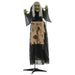 Animated Halloween Decoration – 160cm Hunchback Witch | Motion and Sound Activated with Red Light-Up Eyes HOMCOM - Little and Giant Explorers HOMCOM