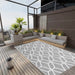 ARAKIL Outdoor Carpet – Grey | Double-Layer Jacquard Pattern - 140 x 200cm VIDAXL - Little and Giant Explorers vidaXL
