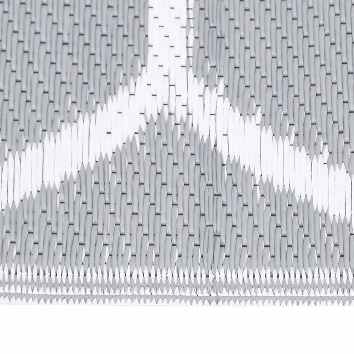 ARAKIL Outdoor Carpet – Grey | Double-Layer Jacquard Pattern - 140 x 200cm VIDAXL - Little and Giant Explorers vidaXL