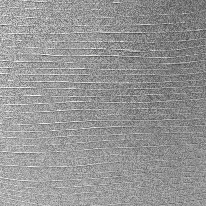 Ivory granite planter texture with horizontal etched lines, modern architectural detail