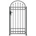 Arched Garden Gate 102×200cm – Grey | Classic Steel Outdoor Entrance VIDAXL - Little and Giant Explorers vidaXL
