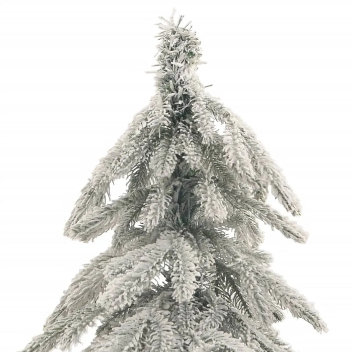 Artificial Christmas Tree with Flocked Snow 210cm - Little and Giant Explorers vidaXL